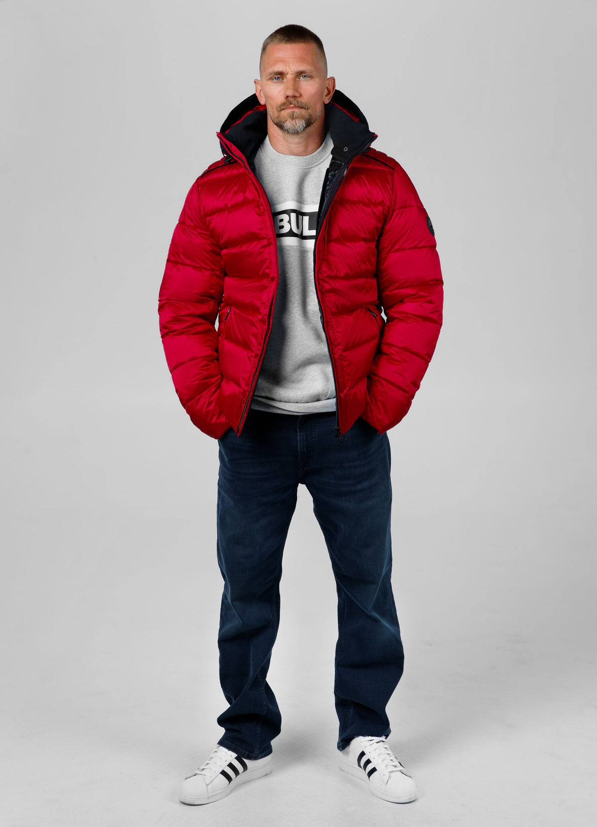 Herren Winterjacke mit Kapuze Barles