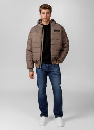 Winterjacke mit Kapuze Dillon - Braun
