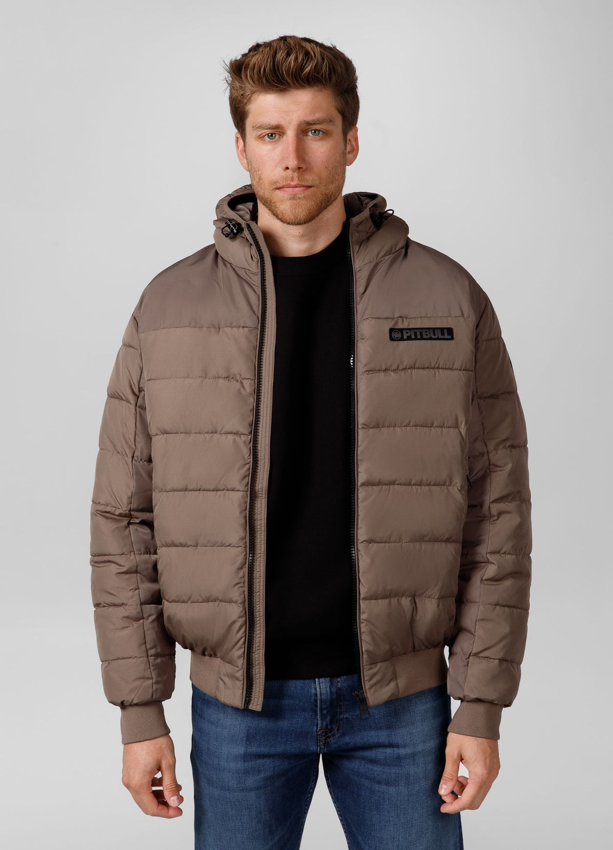 Winterjacke mit Kapuze Dillon - Braun