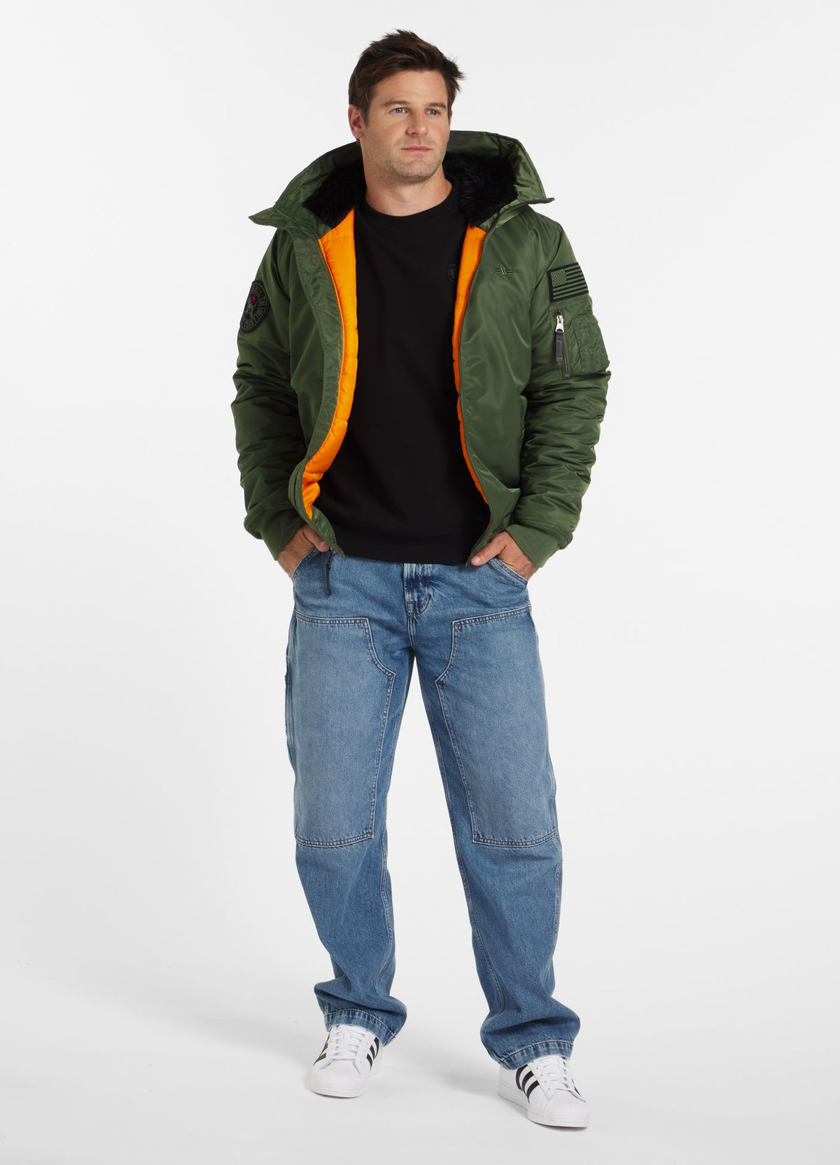 Men's winter hooded jacket Encino - Pitbull.eu