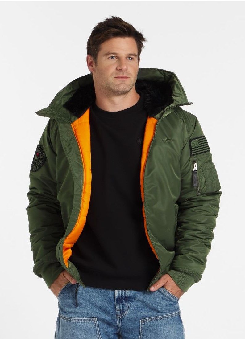 Men's winter hooded jacket Encino - Pitbull.eu