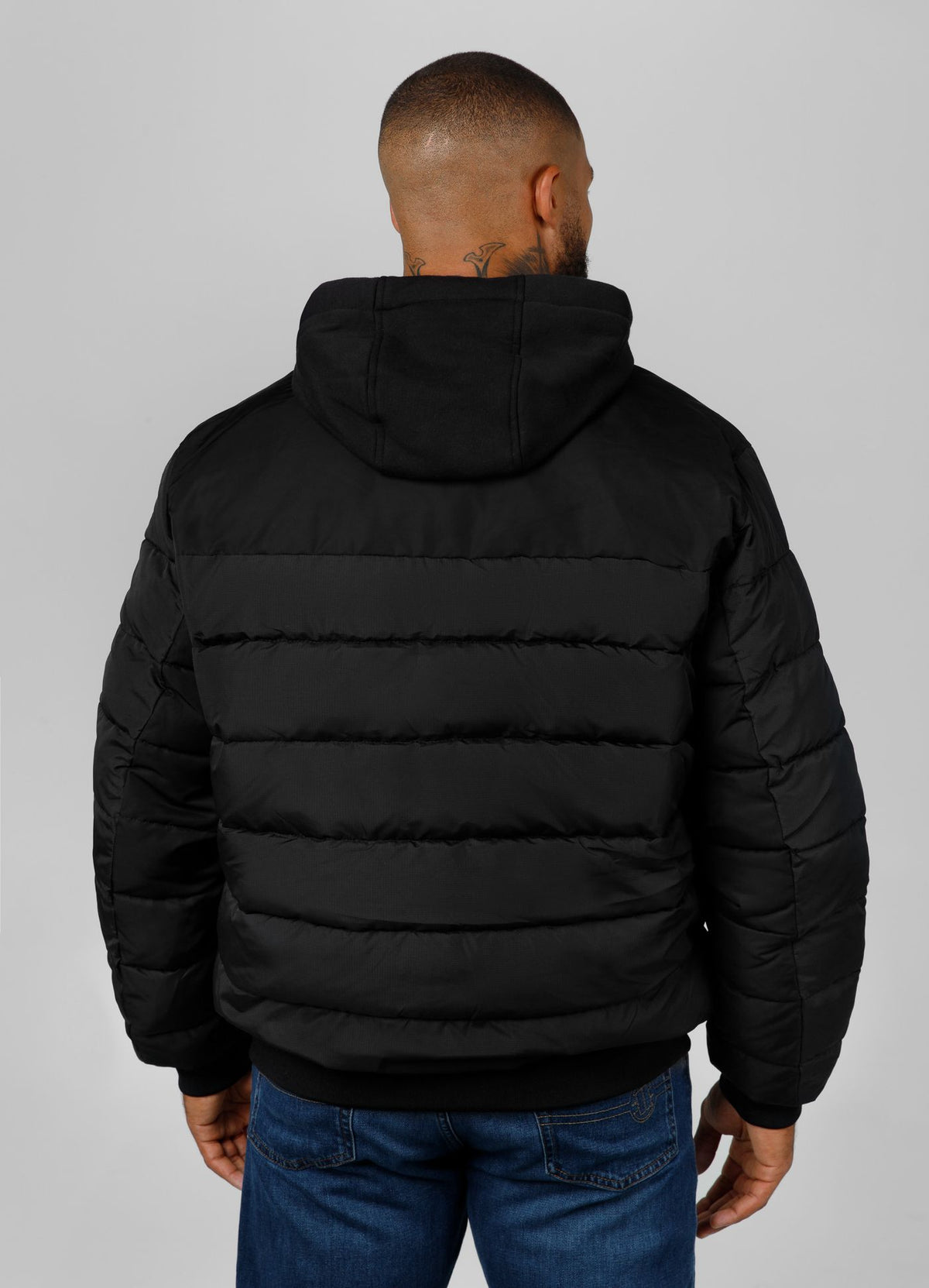 Winterjacke mit Kapuze Hidden - Schwarz