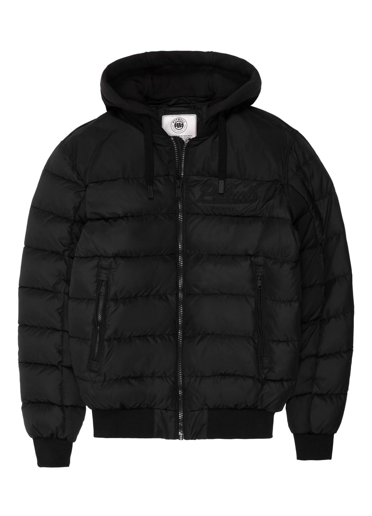 Winterjacke mit Kapuze Hidden - Schwarz