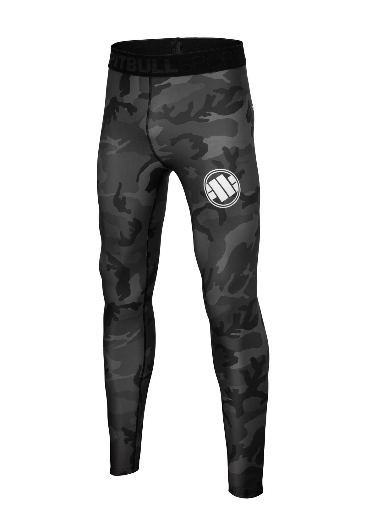 Sportleggings All Black Camo