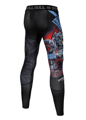 Leggins MASTERS OF MMA HILLTOP Schwarz