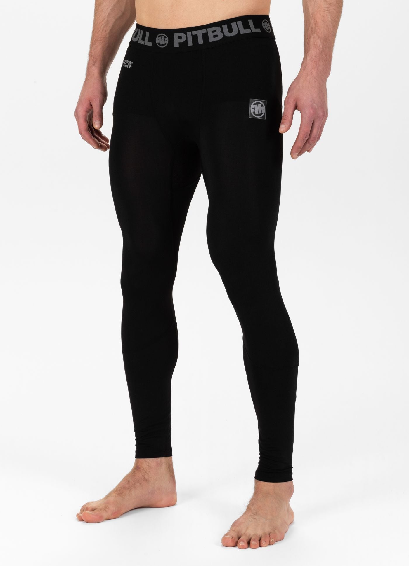 Sportleggings Herren Performance Pro plus New Logo - Schwarz