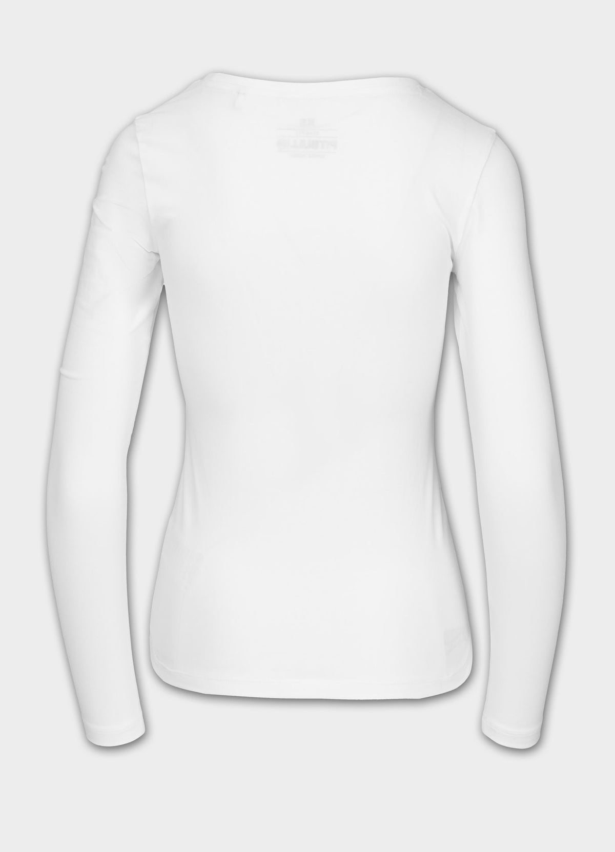 Women's longsleeve Slim Fit USA CAL - White