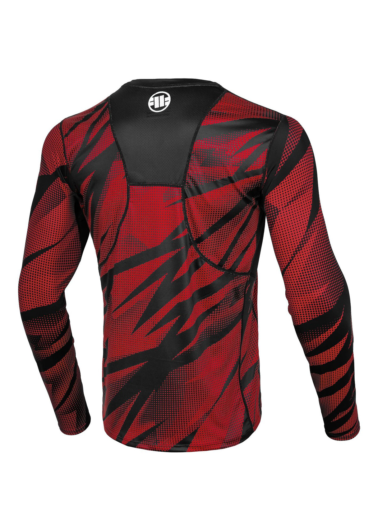 Langarmshirt Mesh Performance Pro plus Dot Camo II - Rot