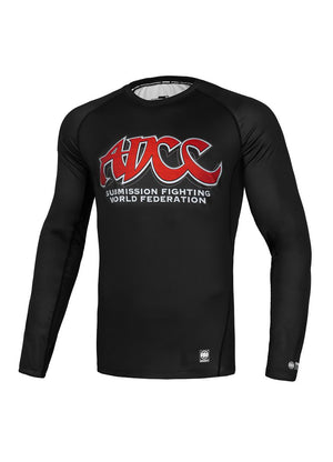 Langarm Rashguard ADCC - Schwarz