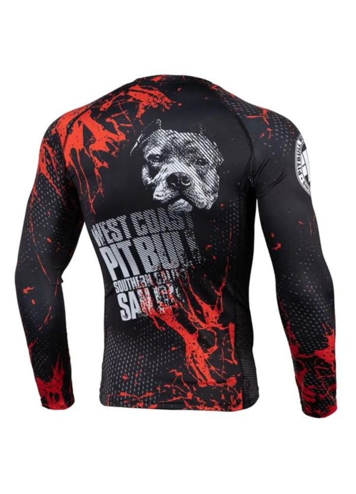 Rashguard Langarm Blood Dog