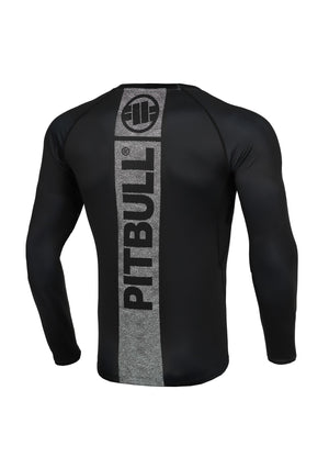 Langarm Rashguard Born in 1989 - Schwarz