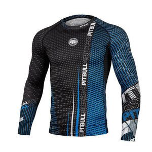 Charger Blue Langarm-Rashguard