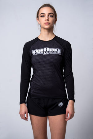 DAMEN RASHGUARD LANGARM PERFORMANCE CAGE 