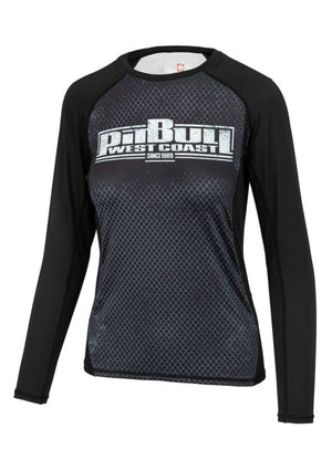 DAMEN RASHGUARD LANGARM PERFORMANCE CAGE 