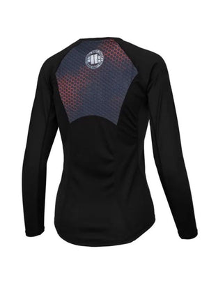 Women's Longsleeve Rashguard Mesh Performance Pro plus Iron Logo