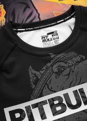 Langarm Rashguard Masters Of Muay Thai Hilltop - Schwarz