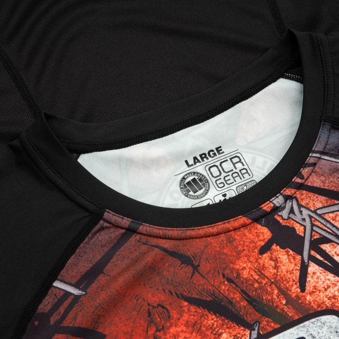 LANGARM RASHGUARD PERFORMANCE MESH WIRED SKULL