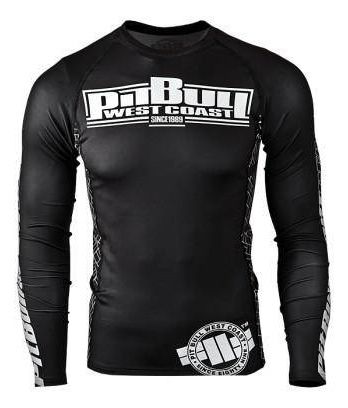 Langärmeliger Rashguard Orange Dog