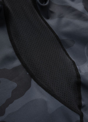 Longsleeve Rashguard Performance Pro plus All Black Camo Boxing - Pitbull.eu