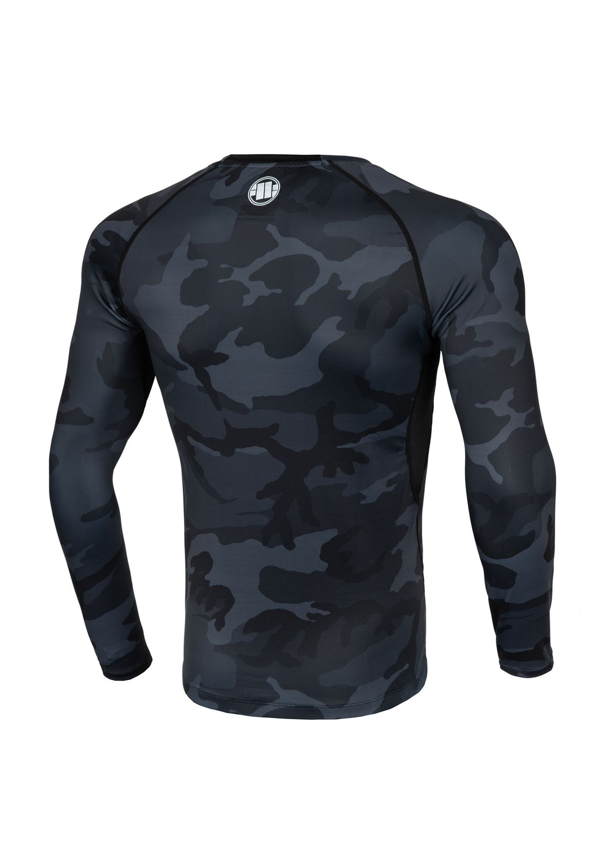 Longsleeve Rashguard Performance Pro plus All Black Camo Boxing - Pitbull.eu