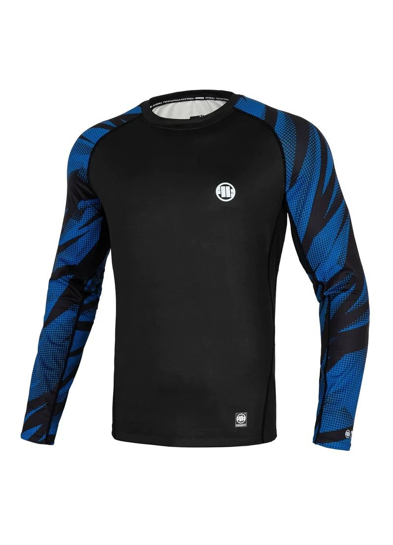 Langarm Rashguard Performance Pro plus Belt - Blau