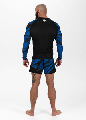 Langarm Rashguard Performance Pro plus Belt - Blau