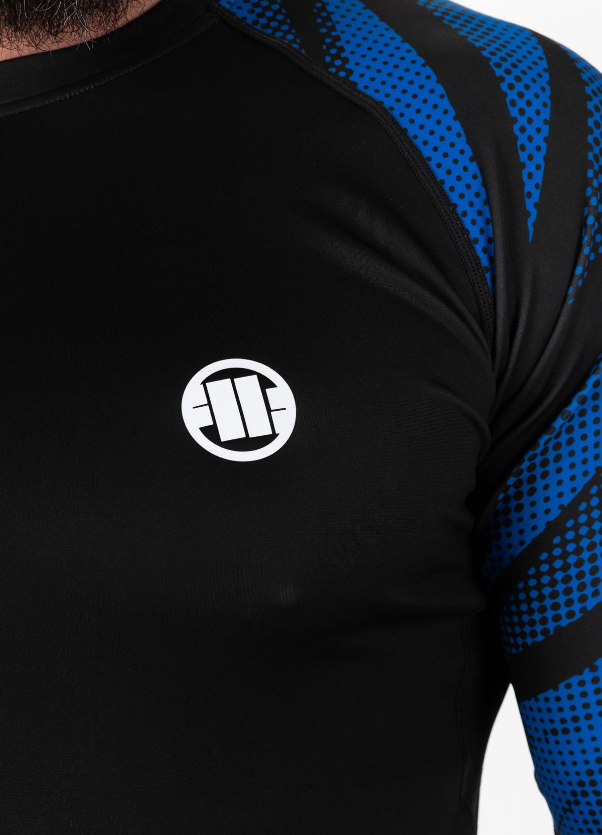 Langarm Rashguard Performance Pro plus Belt - Blau