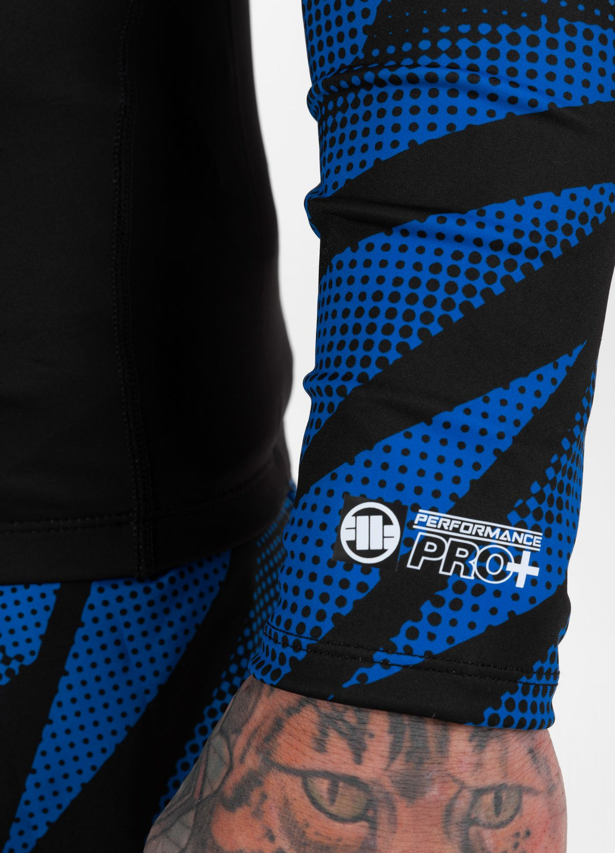 Langarm Rashguard Performance Pro plus Belt - Blau