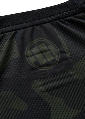 Rashguard Langarm tailliert DILLARD CASINO Olive Camo