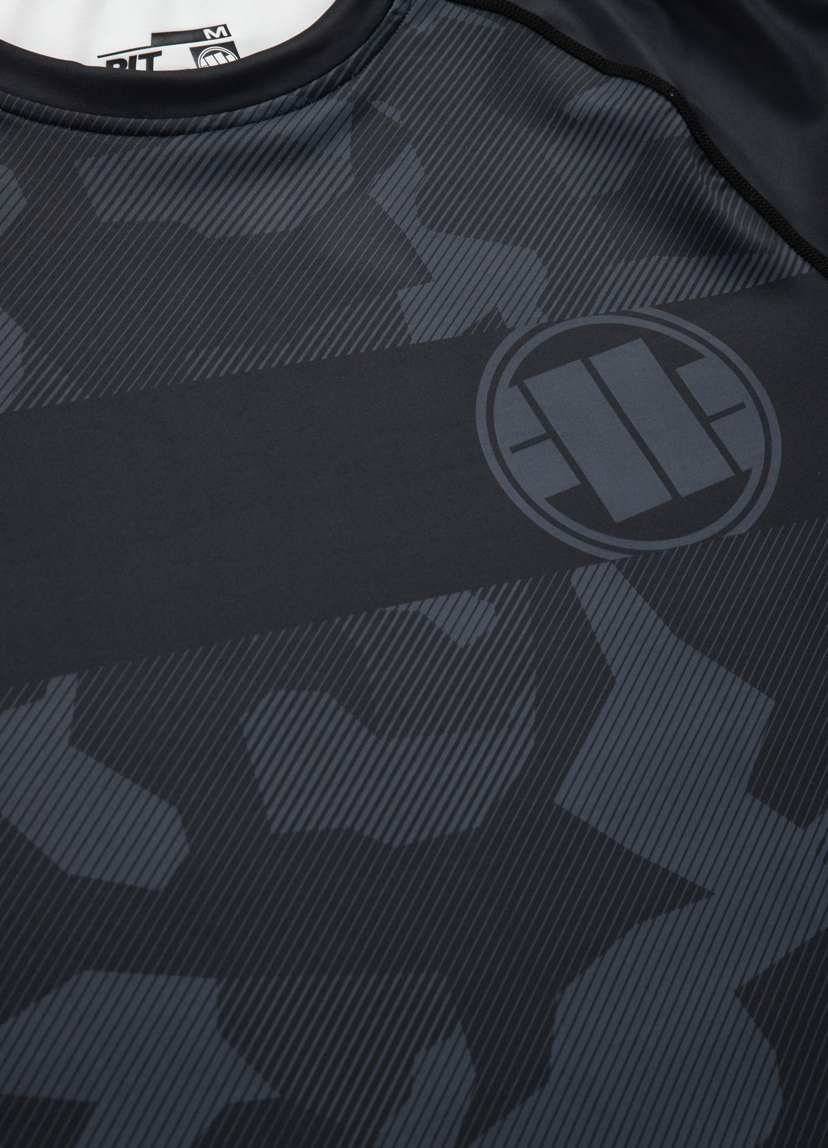 Rashguard Langarm tailliert DILLARD CASINO Grey Camo