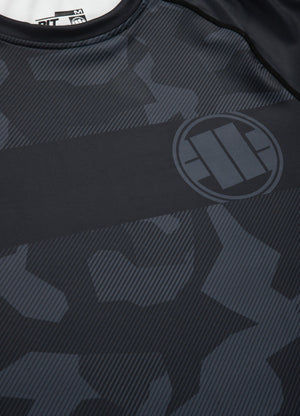 Rashguard Langarm tailliert DILLARD CASINO Grey Camo