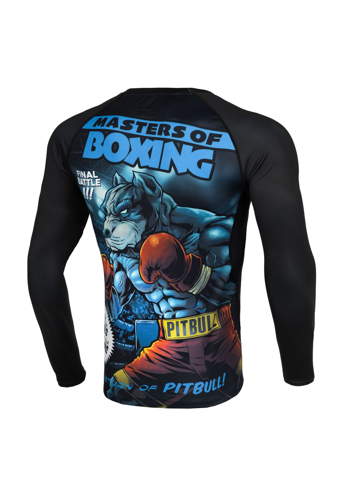 Langarm-Rashguard Performance Pro plus Masters of Boxing