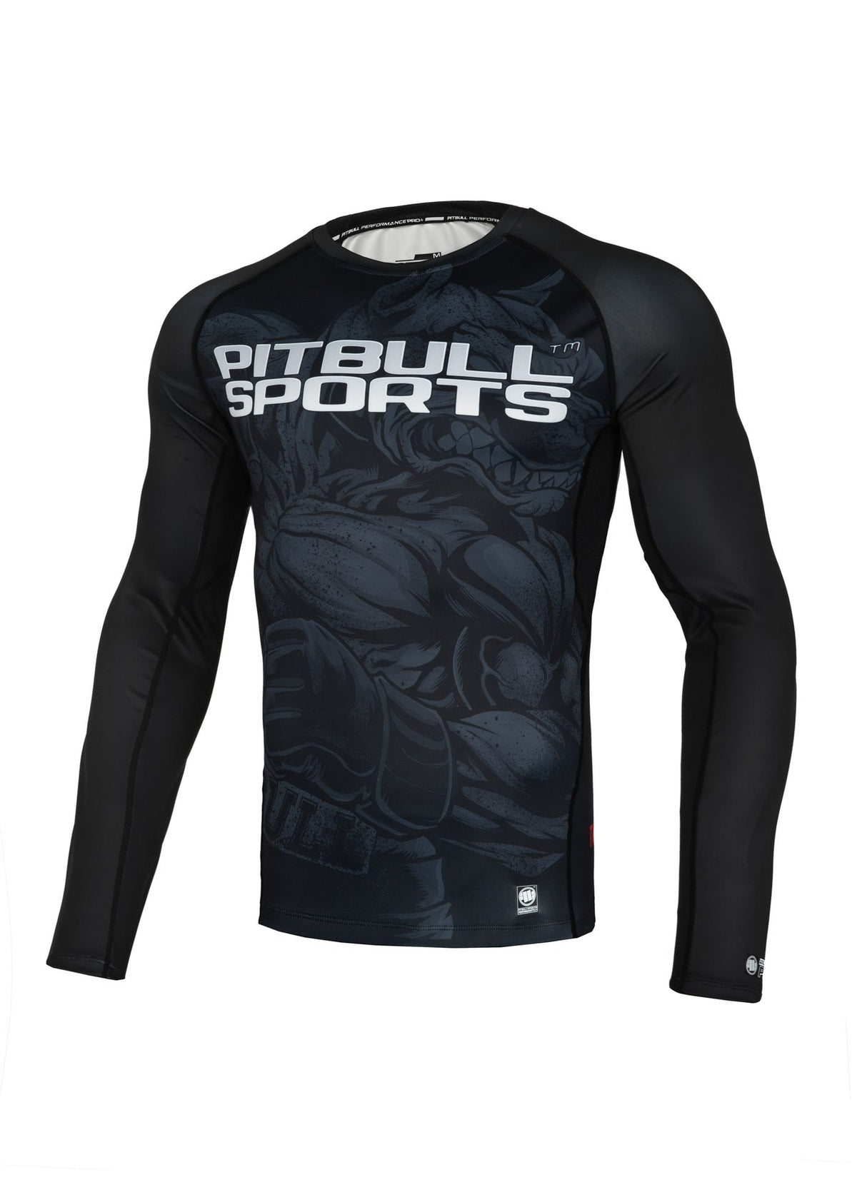 Langarm-Rashguard Performance Pro plus Masters of MMA