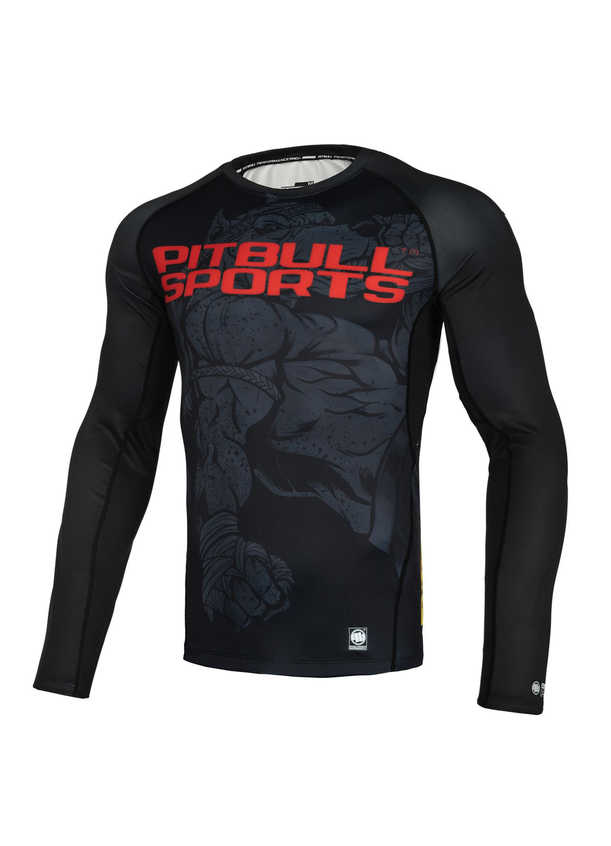 Longsleeve Rashguard Performance Pro plus Masters of Muay Thai - Pitbull.eu