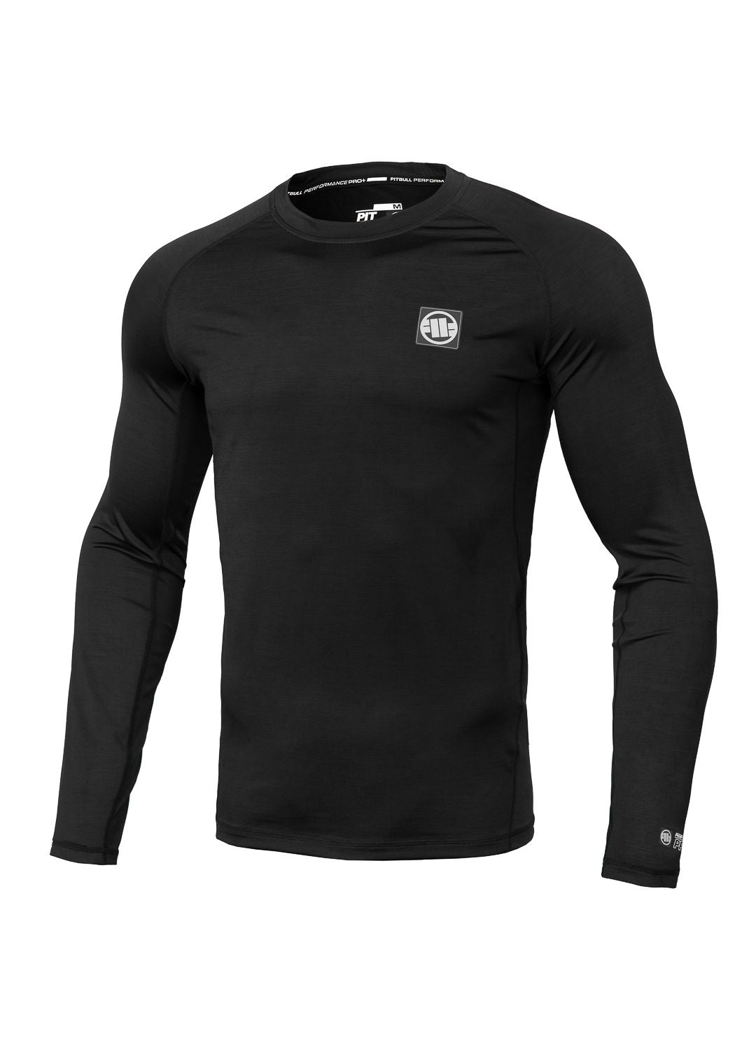 Langarm Rashguard Performance Pro plus New Logo - Schwarz