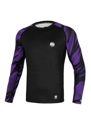 Langarm Rashguard Performance Pro plus Belt - Lila