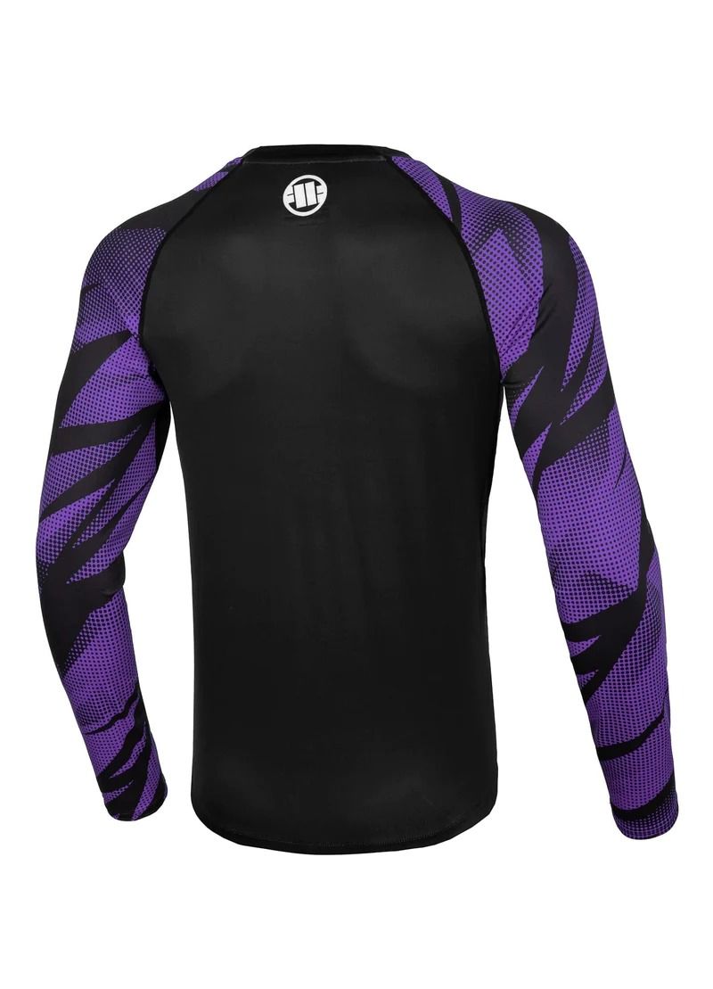 Langarm Rashguard Performance Pro plus Belt - Lila