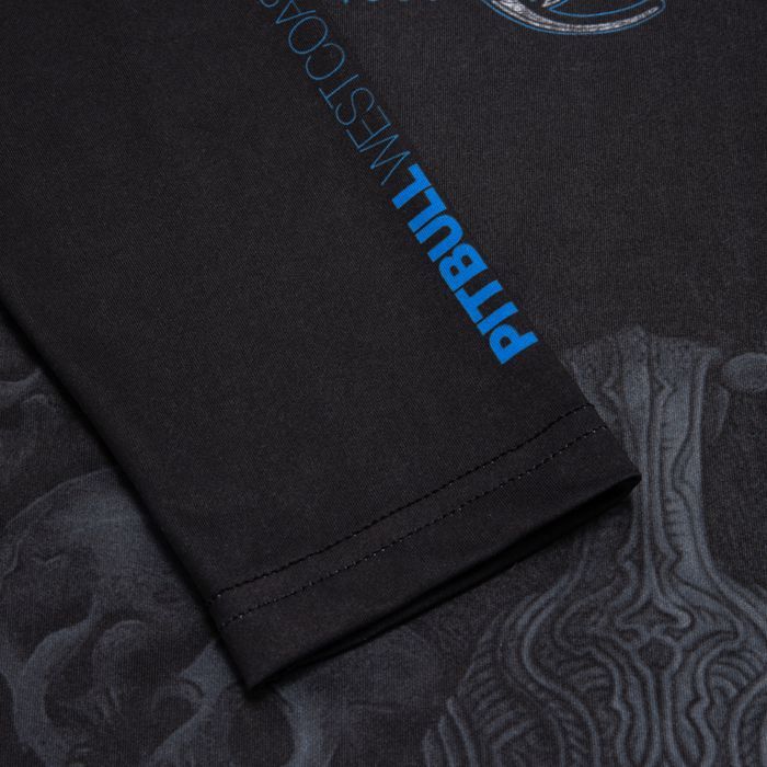 Langärmliger SKULL DOG ​​Rashguard