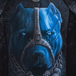 Langärmliger SKULL DOG ​​Rashguard