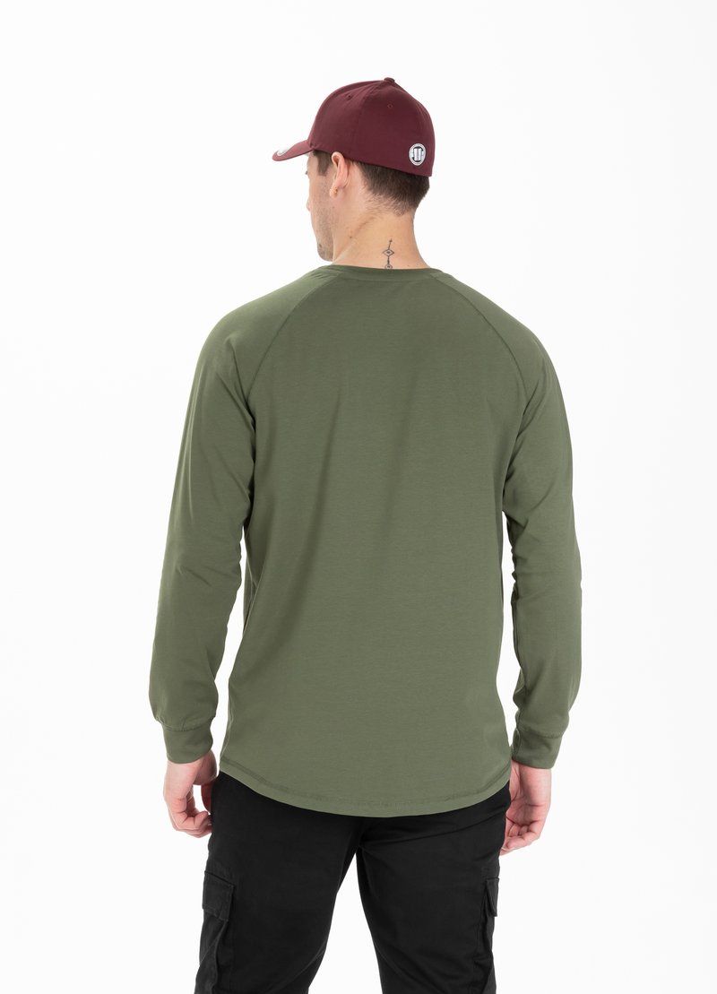 Langarmshirt Spandex Kleines Logo