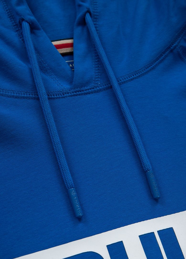 Kapuzen-Longsleeve Heavyweight Spandex HILLTOP Blue