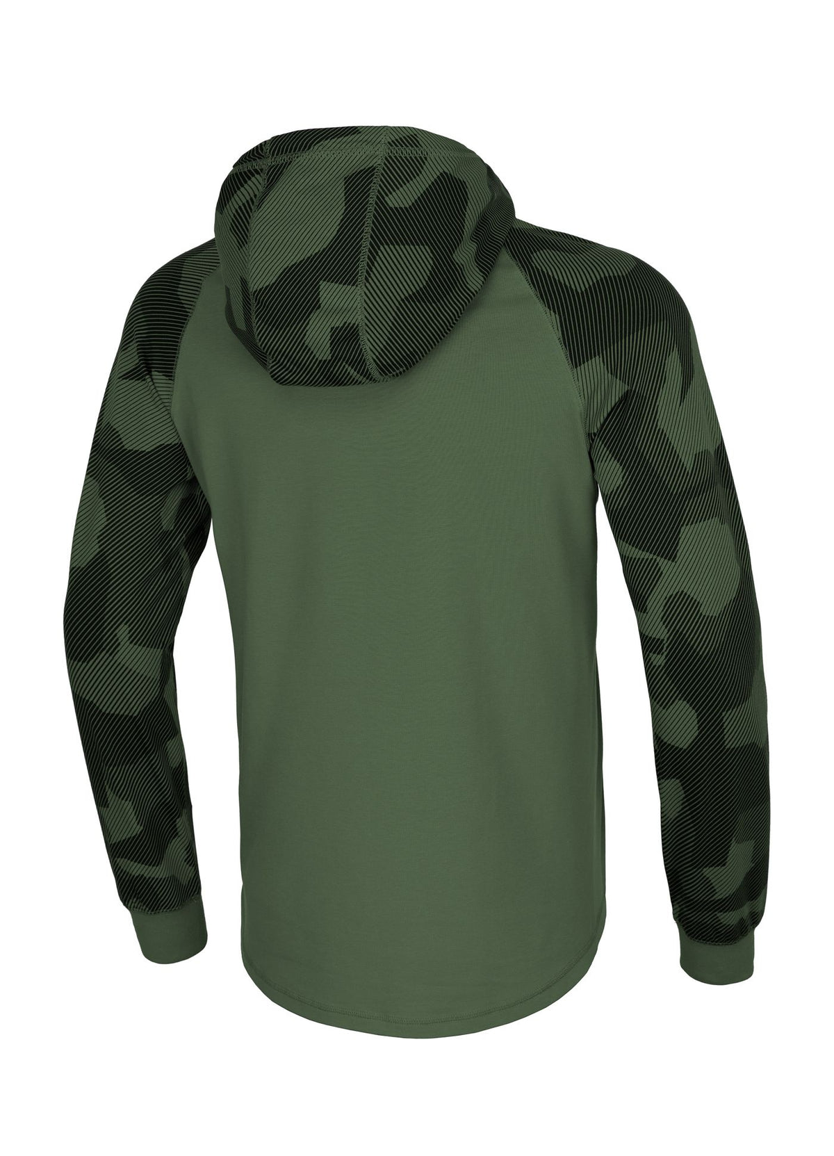Langarmshirt mit Kapuze, Spandex, Mercado Dillard, kleines Logo