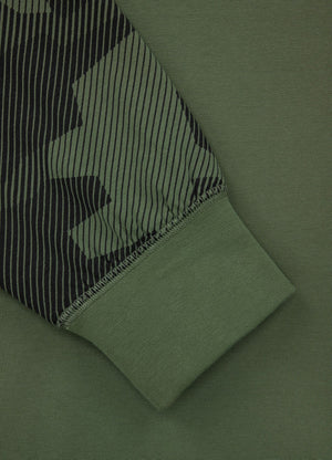 Langarmshirt mit Kapuze, Spandex, Mercado Dillard, kleines Logo
