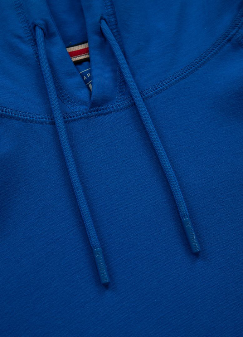 Langarmshirt mit Kapuze Mercado Small Logo - Blau