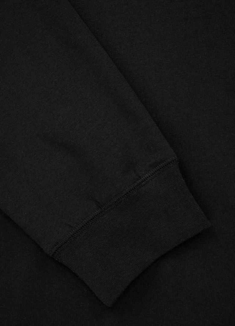 Langarmshirt mit Kapuze Mercado Small Logo - Schwarz