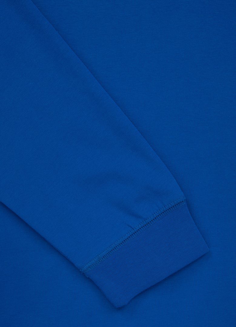 Langarmshirt mit Kapuze Mercado Small Logo - Blau