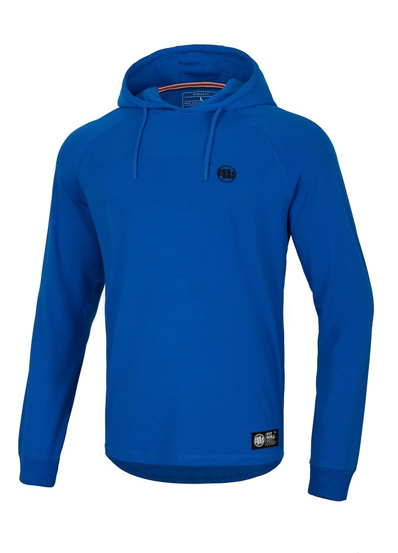 Langarmshirt mit Kapuze Mercado Small Logo - Blau