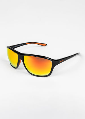 Sonnenbrille Jayken Schwarz/Orange