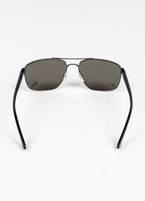 Sonnenbrille Clanton - Schwarz/Silber/Grau