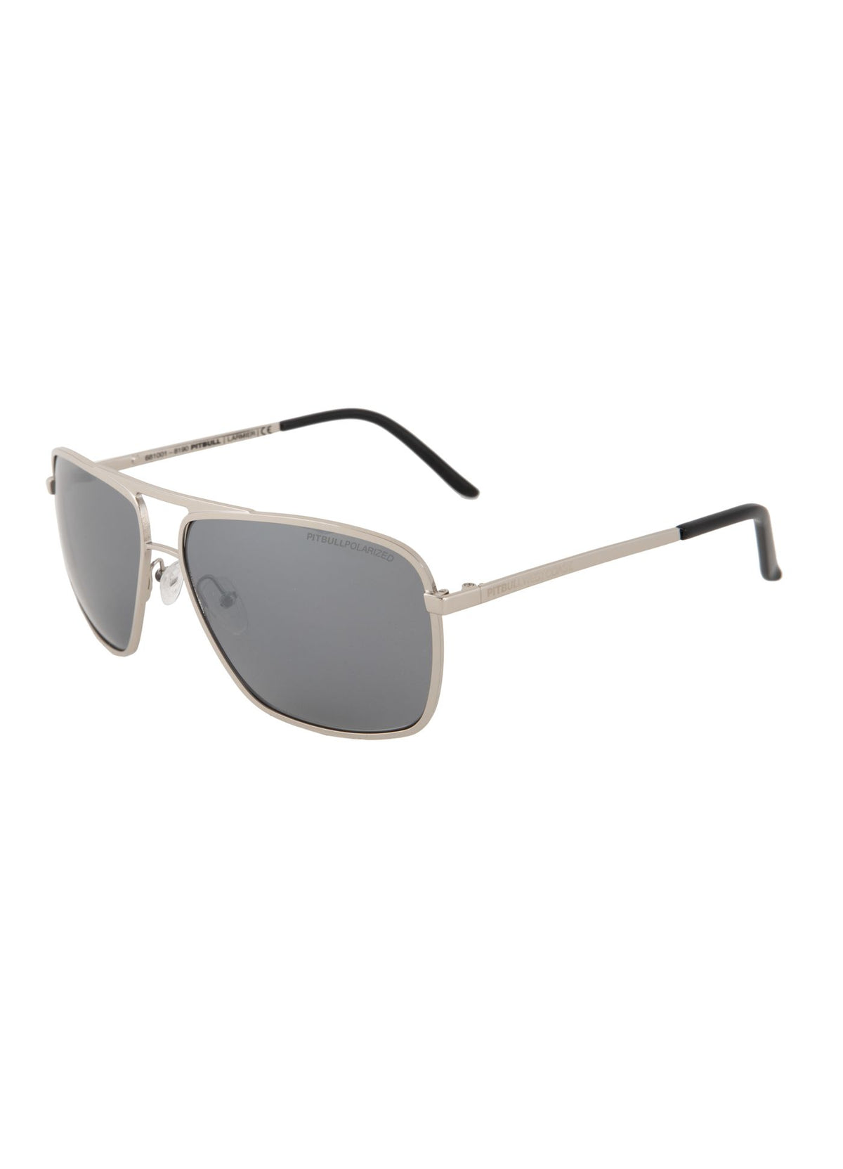 Sonnenbrille LARMIER Silber/Schwarz